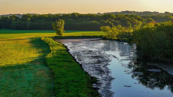 Ridge on Choctaw Creek