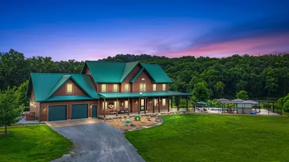 Private Riverfront Home on 4 Acres in Tecumseh, MO