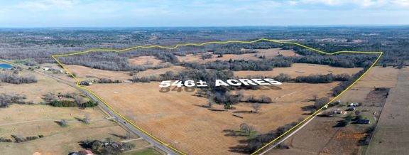 546-Acre Recreational Ranch in Bullard, TX for Sal