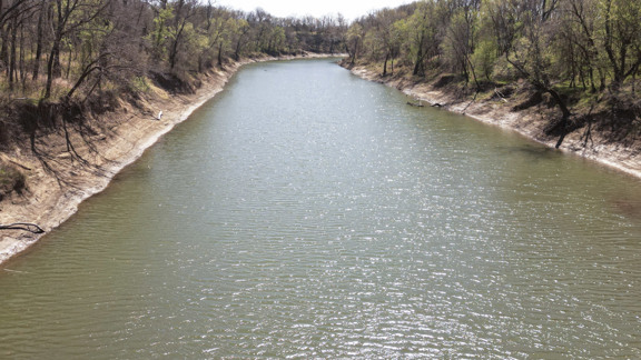 Verdigris River at Coyote trail