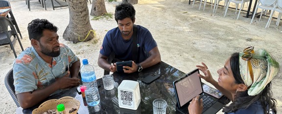 ERC working on Abandoned, Lost and otherwise Discarded Fishing Gear in the Maldives